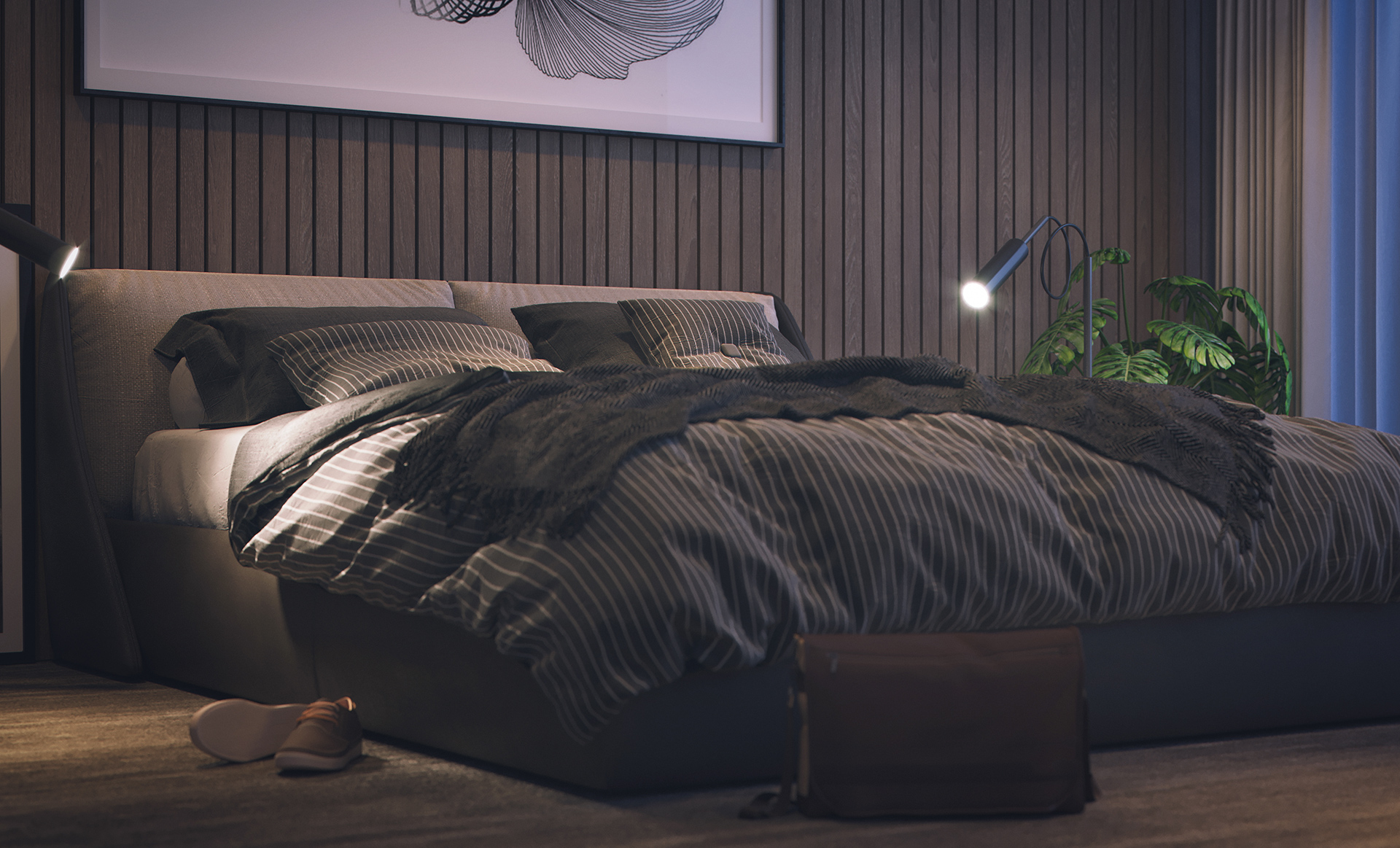 BED CLOSE-UP